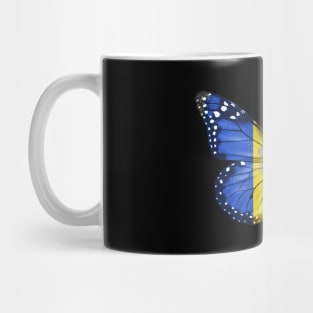 Andorran Flag  Butterfly - Gift for Andorran From Andorra Mug